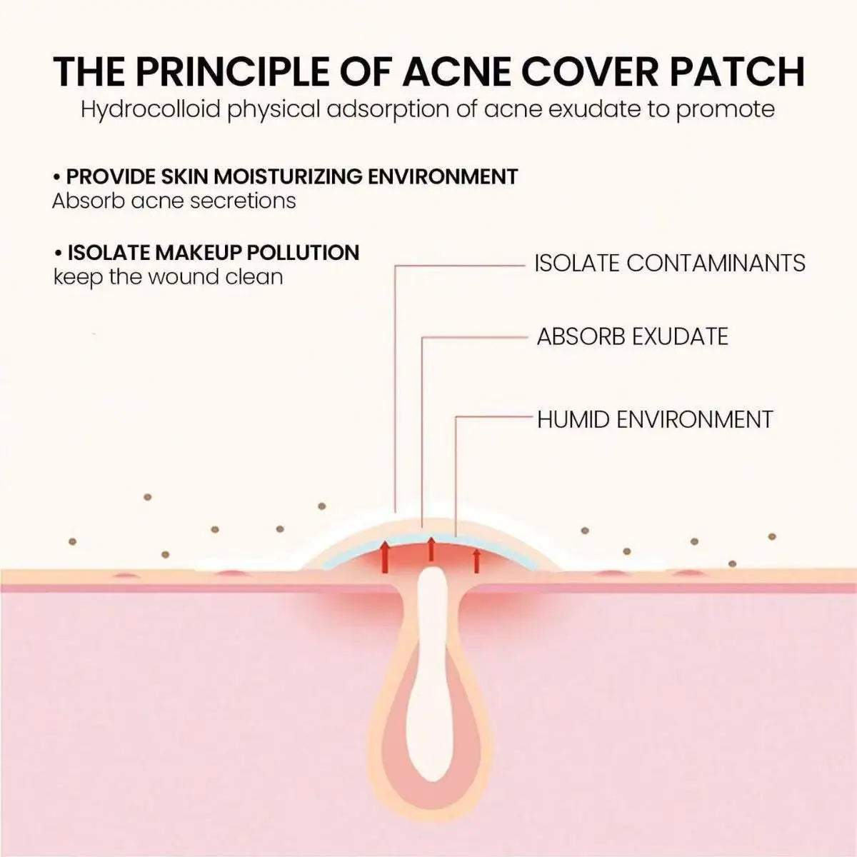 Invisible Hydrocolloid Star Pimple Patches – Overnight Spot Treatment