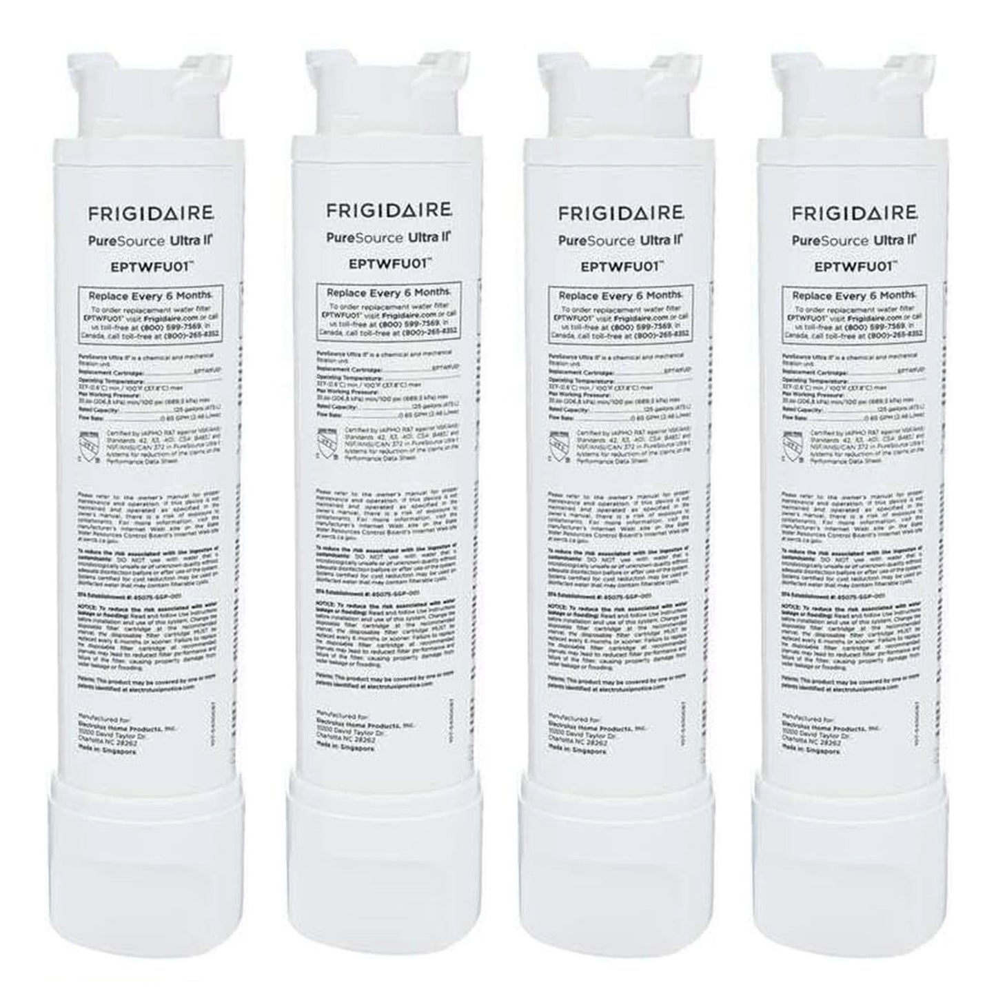 EPTWFU01 PureSource Ultra II Refrigerator Water Filter, White