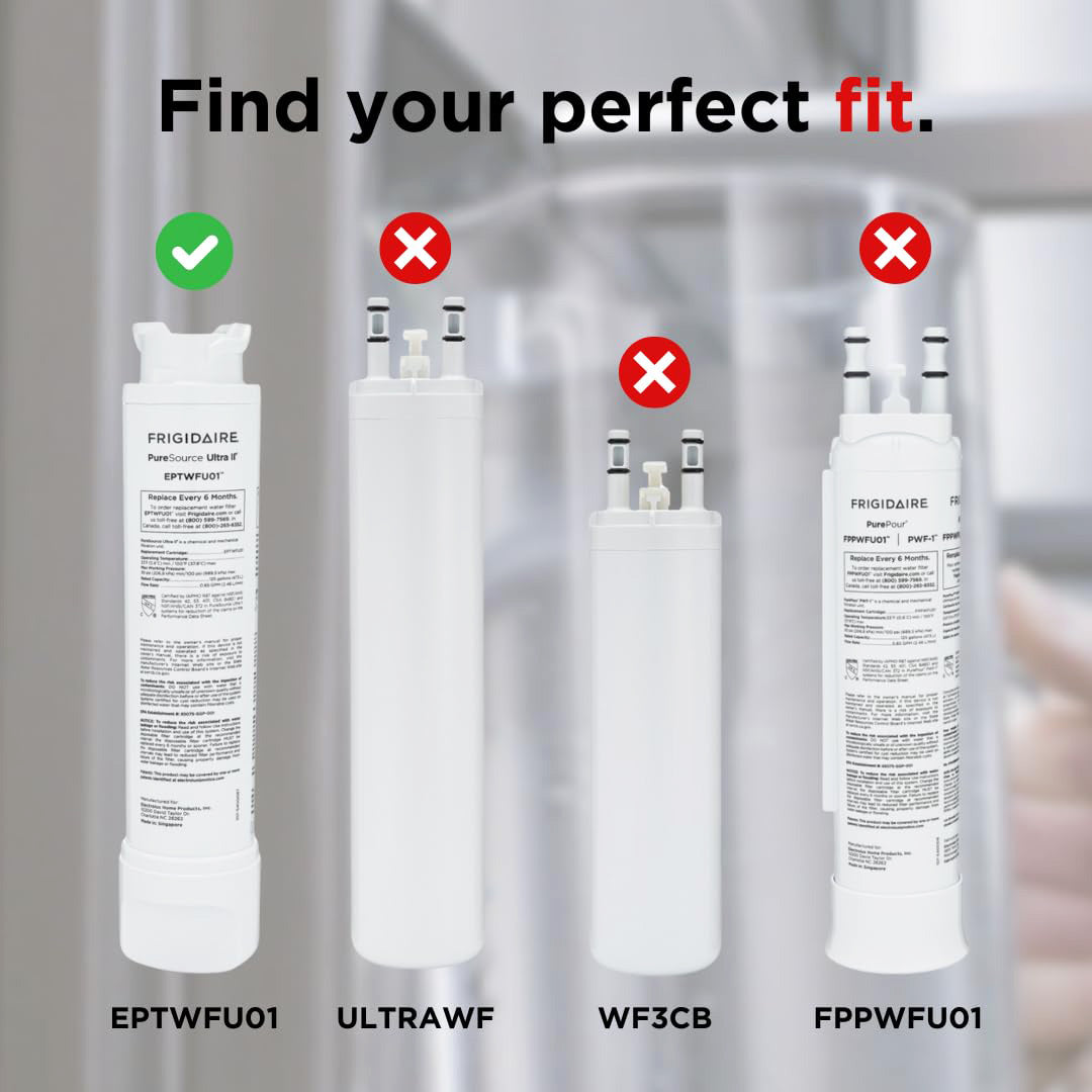 EPTWFU01 PureSource Ultra II Refrigerator Water Filter, White