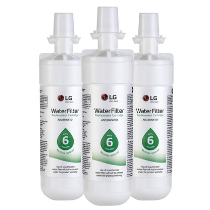 LG LT700P Refrigerator Water Filter Replacement, ADQ36006101, ADQ36006113, ADQ75795103, or AGF80300702, 200 Gallon Capacity, White